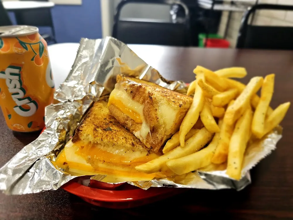 Grilled Cheese and Fries