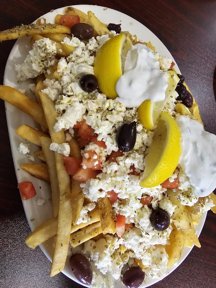 Loaded Greek Fries